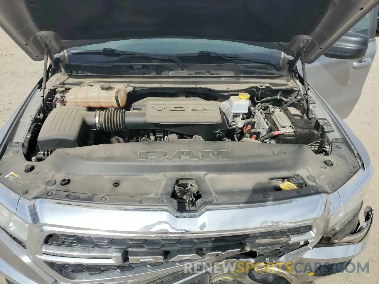 11 Photograph of a damaged car 1C6RREBG9NN273217 RAM 1500 2022