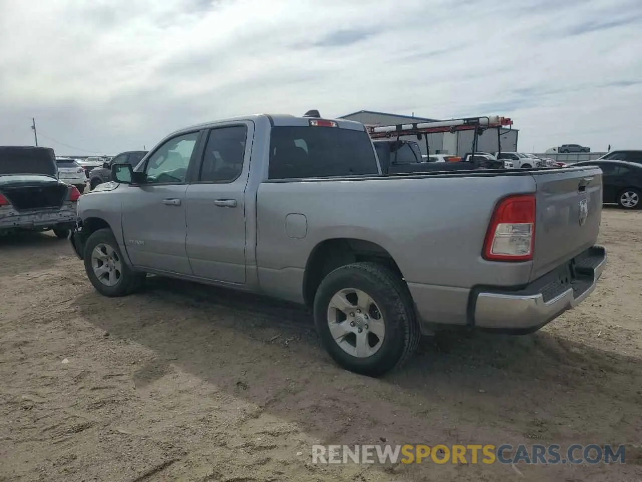 2 Photograph of a damaged car 1C6RREBG9NN273217 RAM 1500 2022