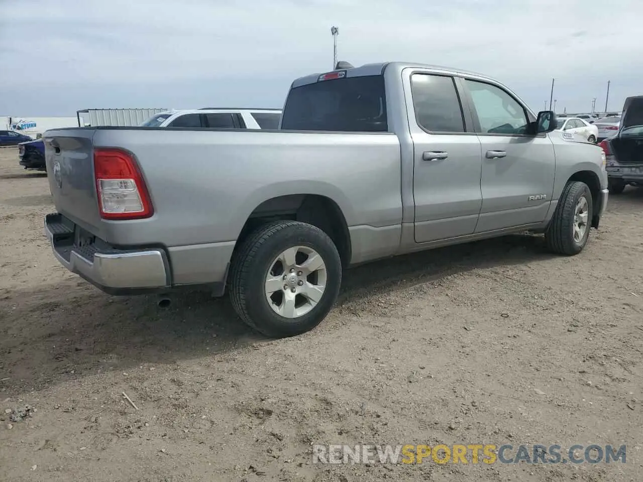 3 Photograph of a damaged car 1C6RREBG9NN273217 RAM 1500 2022