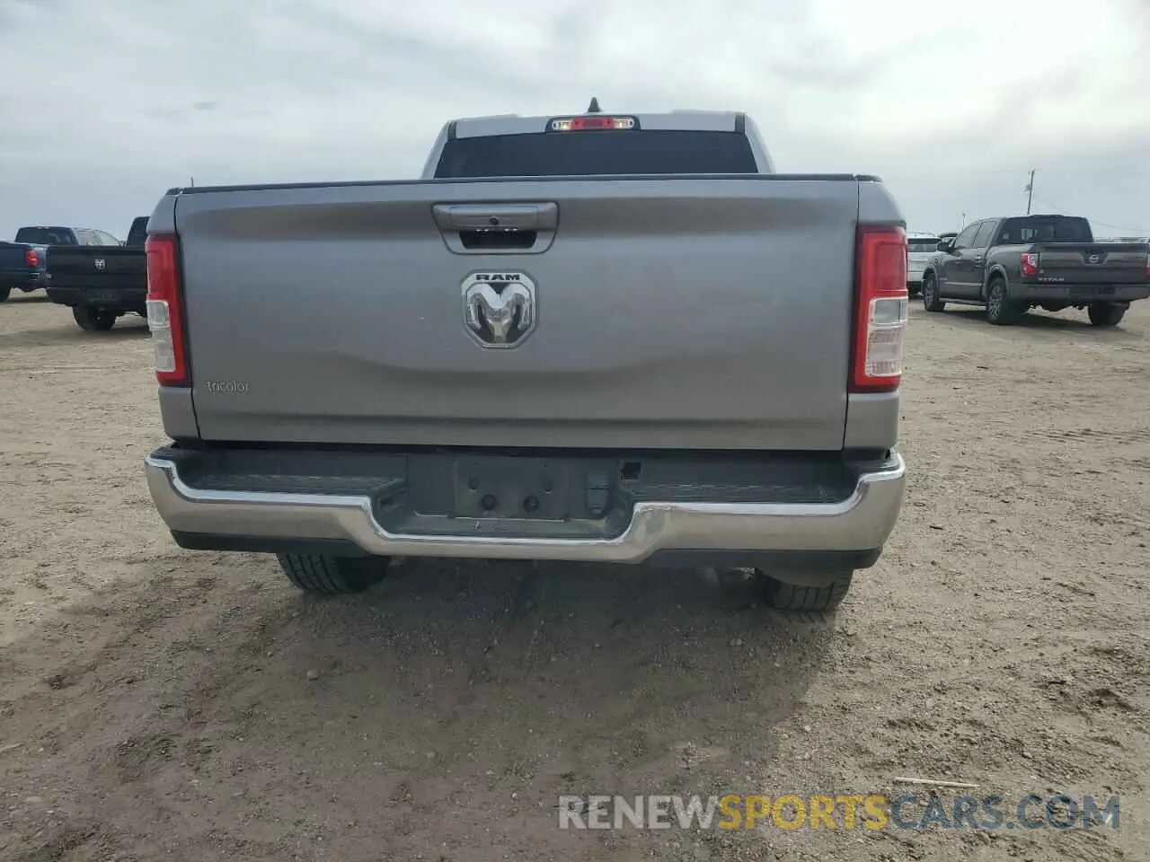 6 Photograph of a damaged car 1C6RREBG9NN273217 RAM 1500 2022
