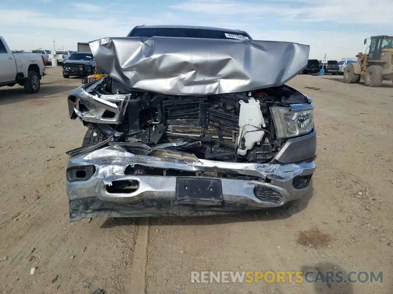 5 Photograph of a damaged car 1C6RREBGXNN219599 RAM 1500 2022