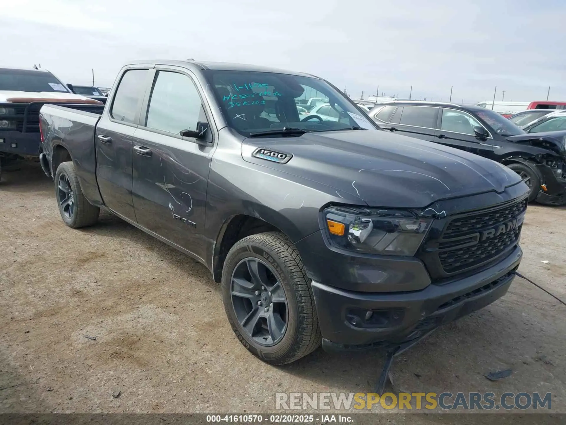 1 Photograph of a damaged car 1C6RREBGXNN254532 RAM 1500 2022
