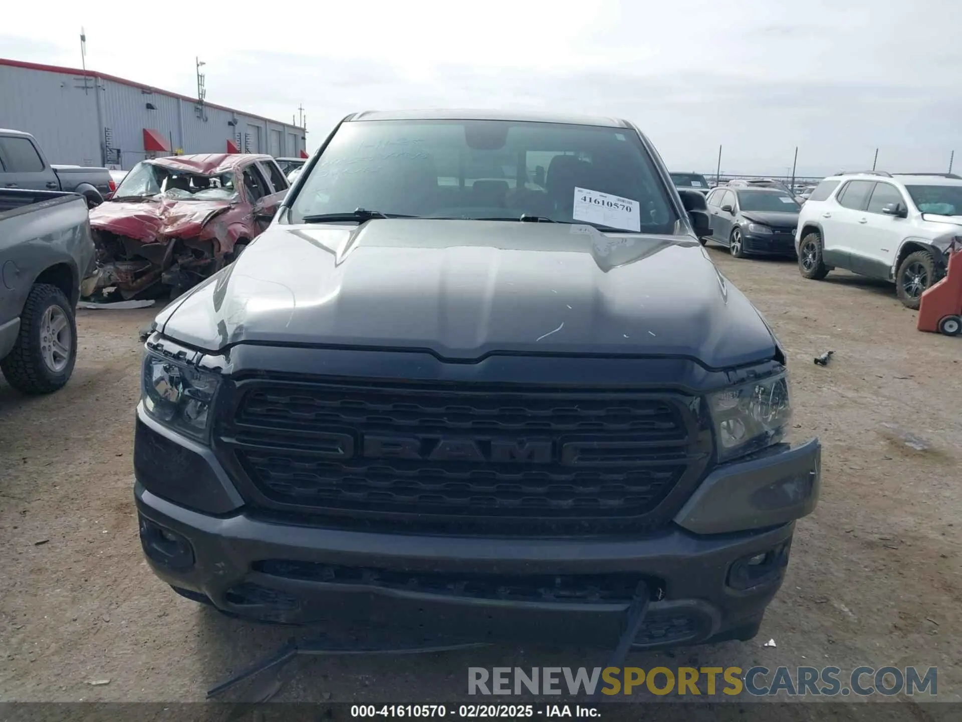 12 Photograph of a damaged car 1C6RREBGXNN254532 RAM 1500 2022