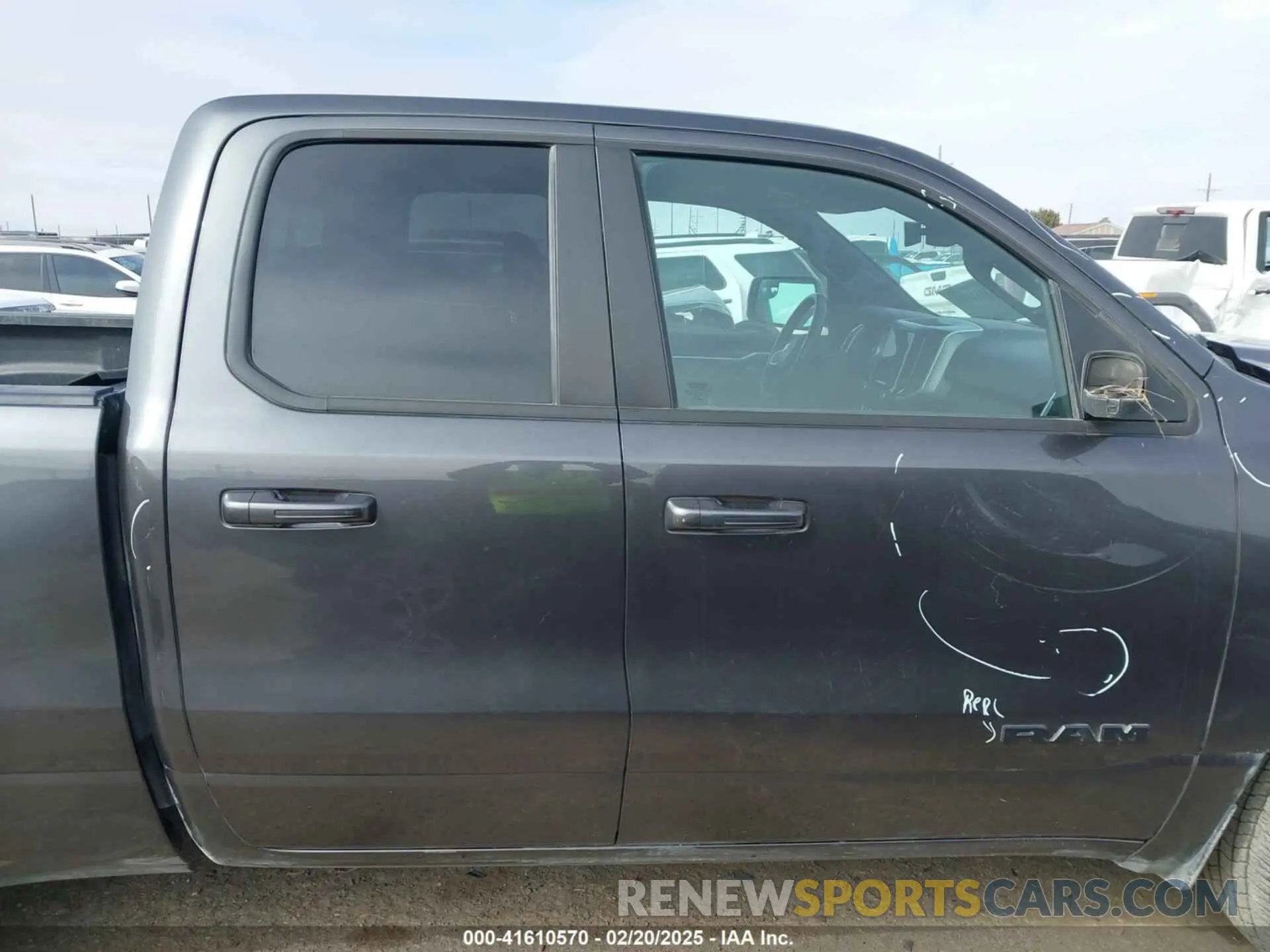 13 Photograph of a damaged car 1C6RREBGXNN254532 RAM 1500 2022