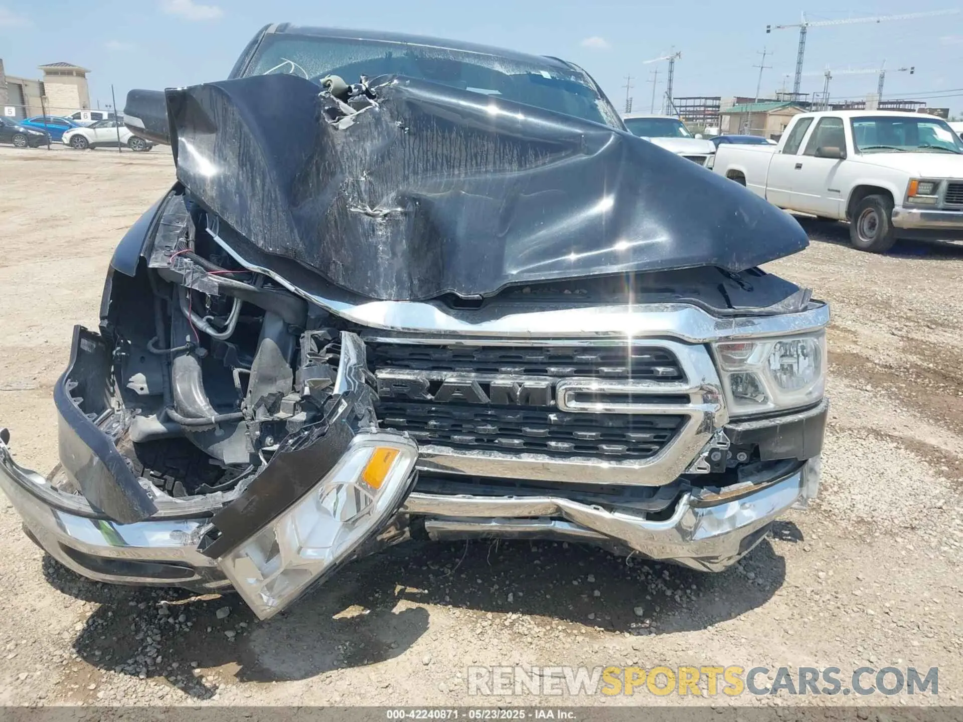 6 Photograph of a damaged car 1C6RREBGXNN268155 RAM 1500 2022