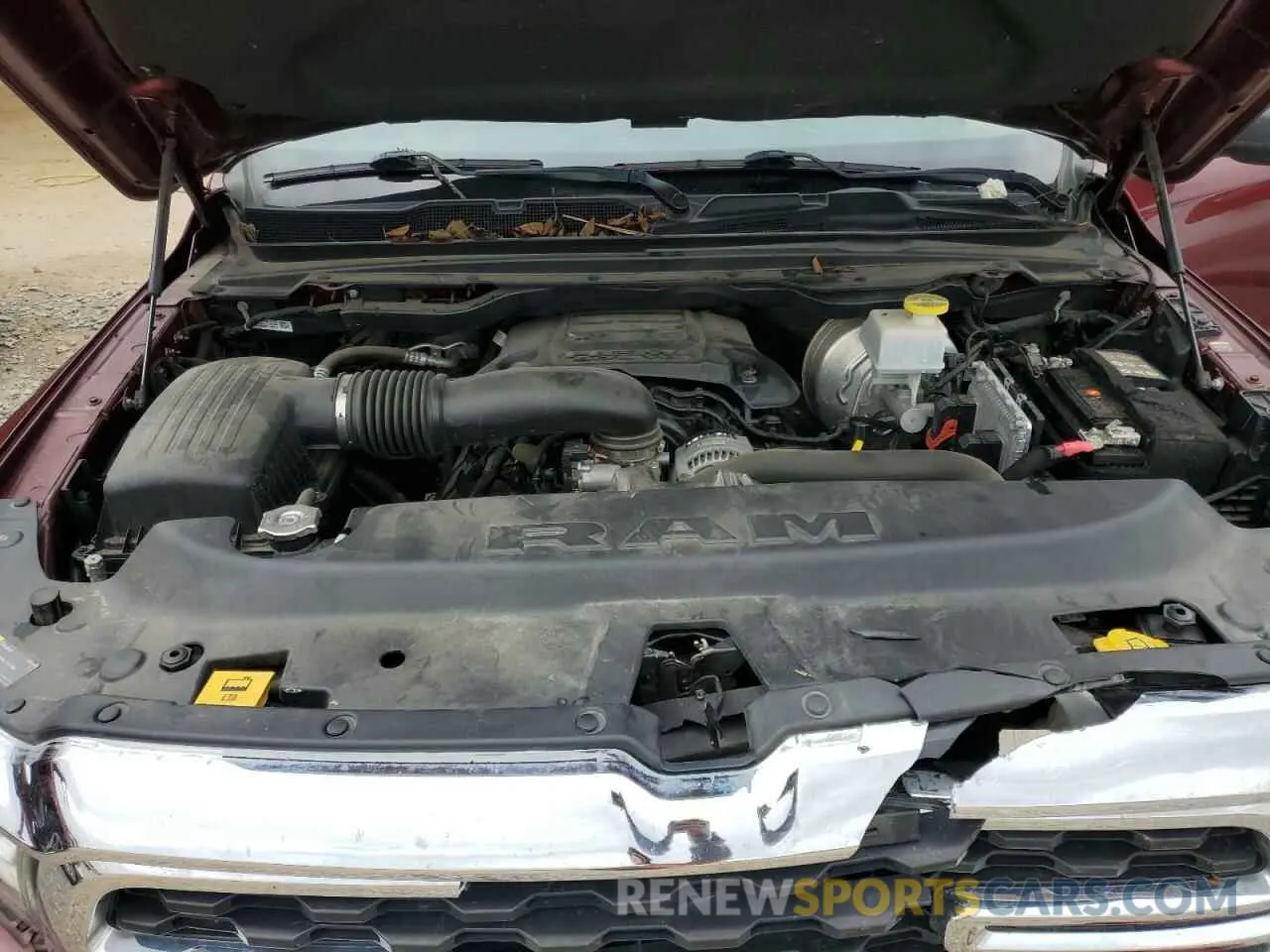 11 Photograph of a damaged car 1C6RREBT0NN125521 RAM 1500 2022
