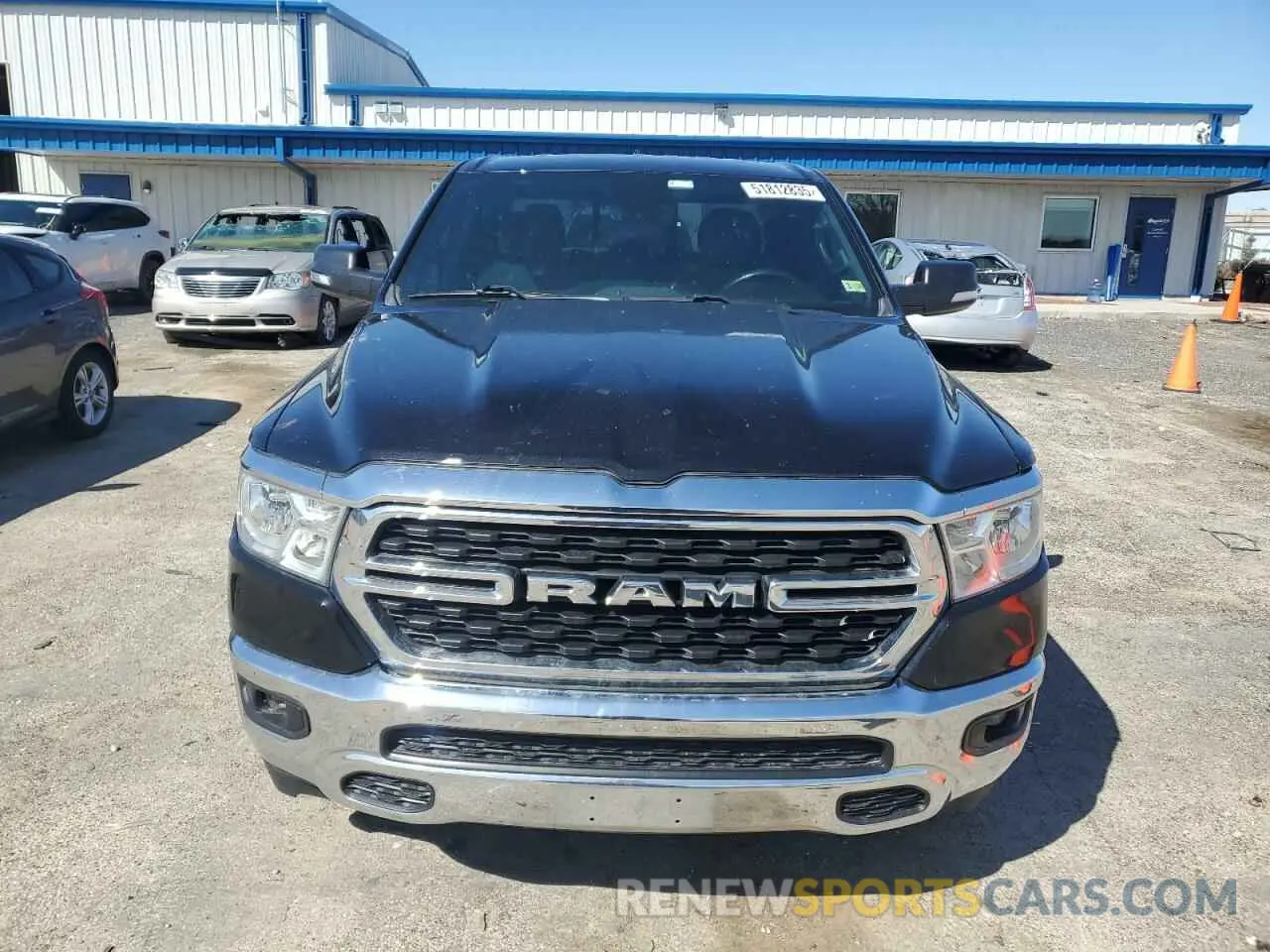 5 Photograph of a damaged car 1C6RREBT1NN219102 RAM 1500 2022
