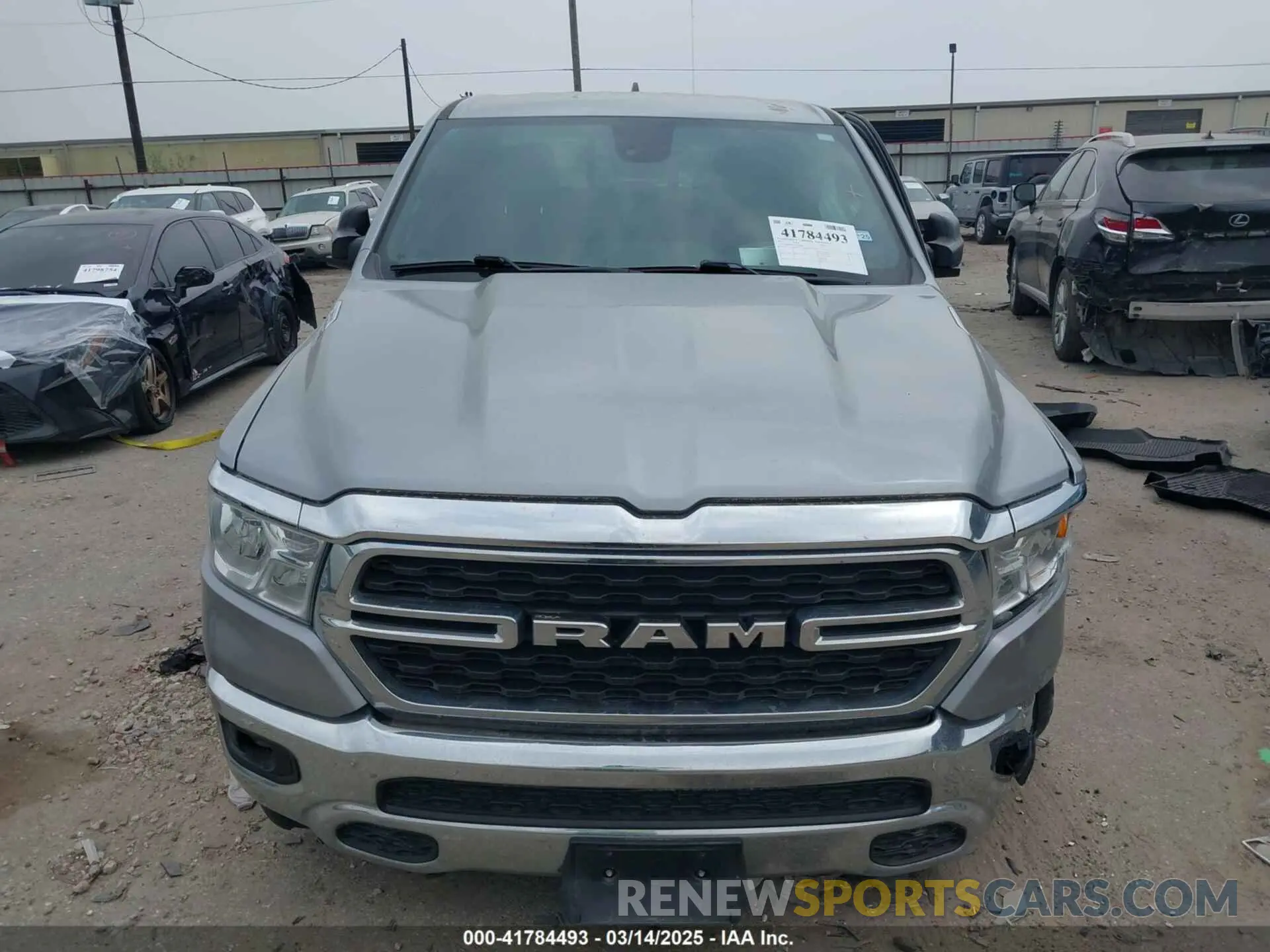12 Photograph of a damaged car 1C6RREBT2NN228066 RAM 1500 2022