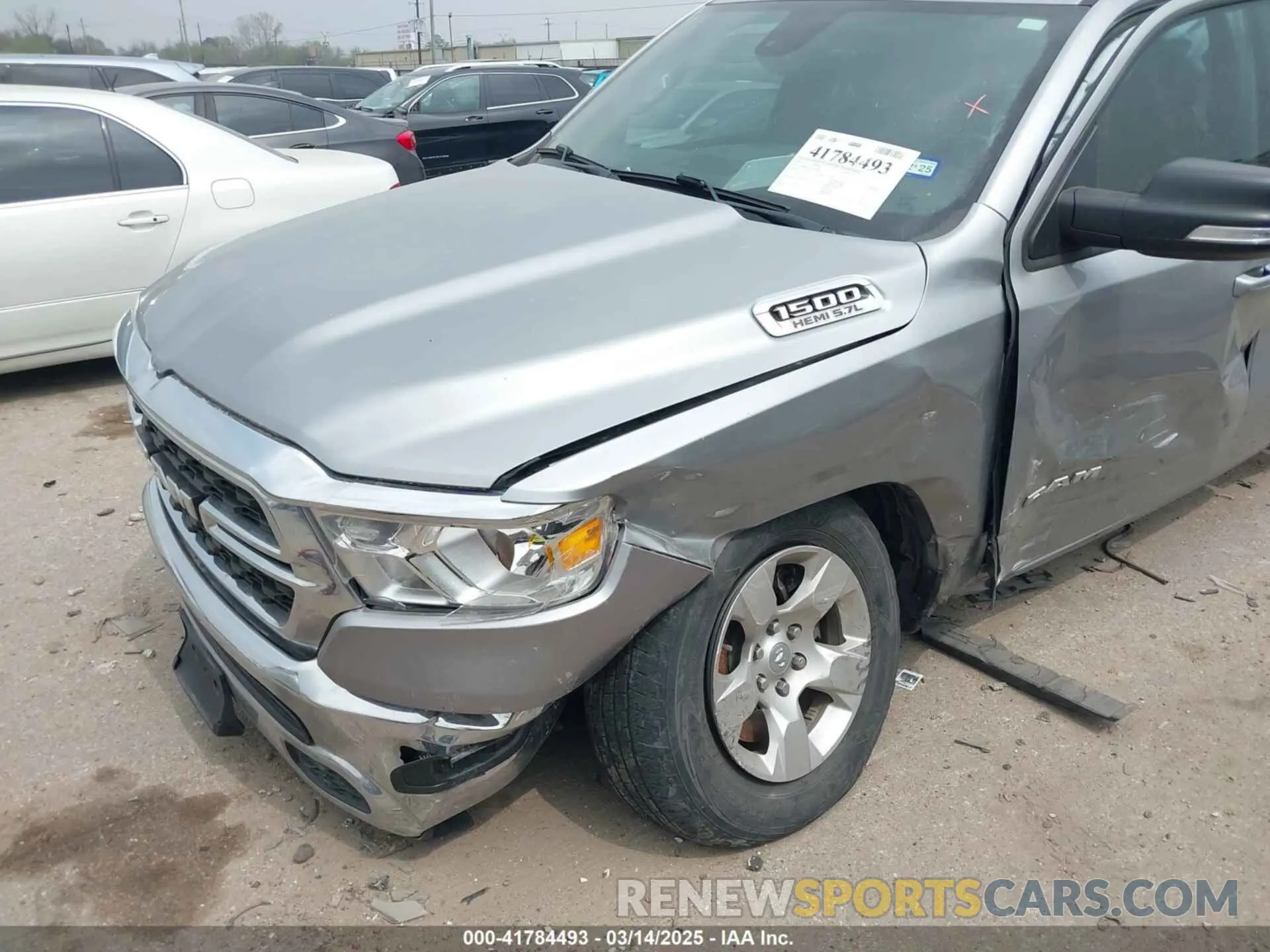 6 Photograph of a damaged car 1C6RREBT2NN228066 RAM 1500 2022