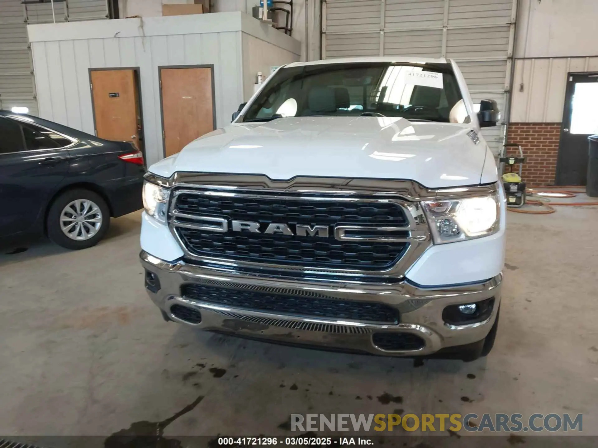 6 Photograph of a damaged car 1C6RREBT7NN104956 RAM 1500 2022