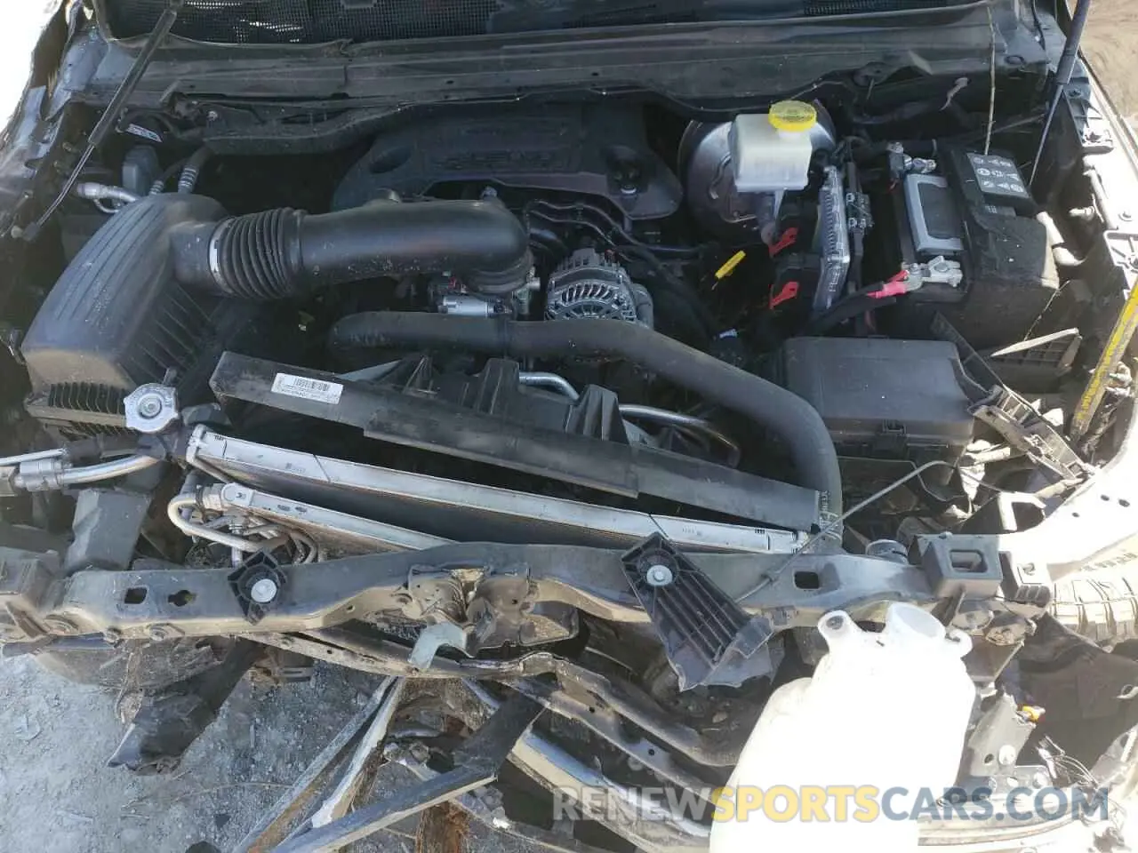 13 Photograph of a damaged car 1C6RREBT7NN127136 RAM 1500 2022