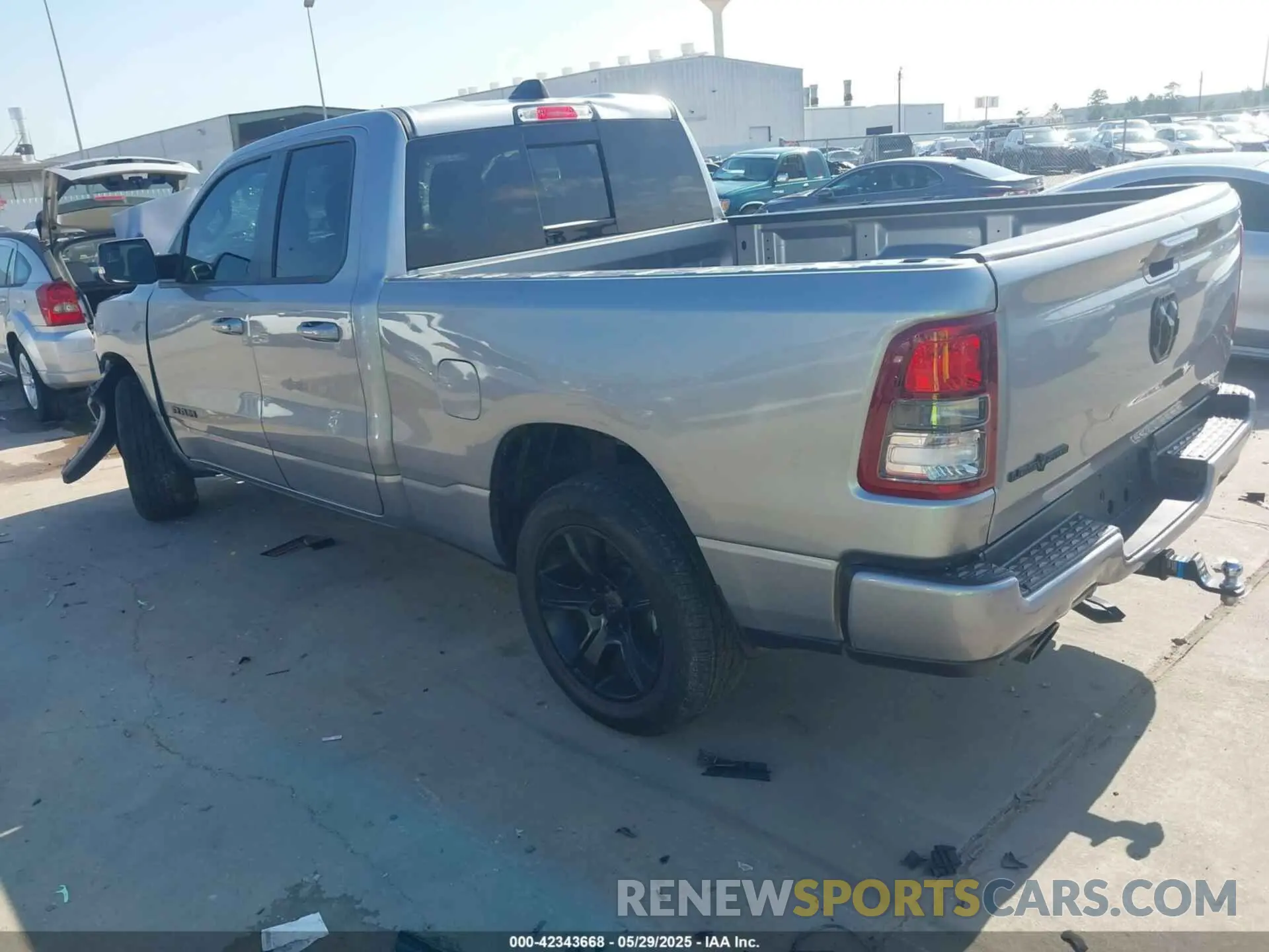 3 Photograph of a damaged car 1C6RREBT7NN399119 RAM 1500 2022