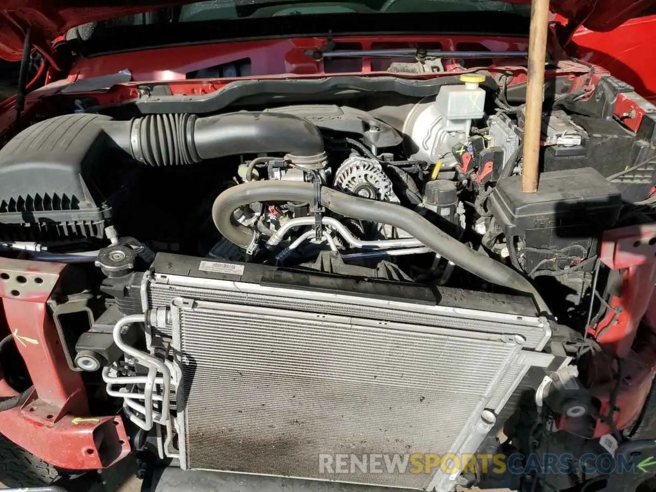 11 Photograph of a damaged car 1C6RREBT9NN173230 RAM 1500 2022