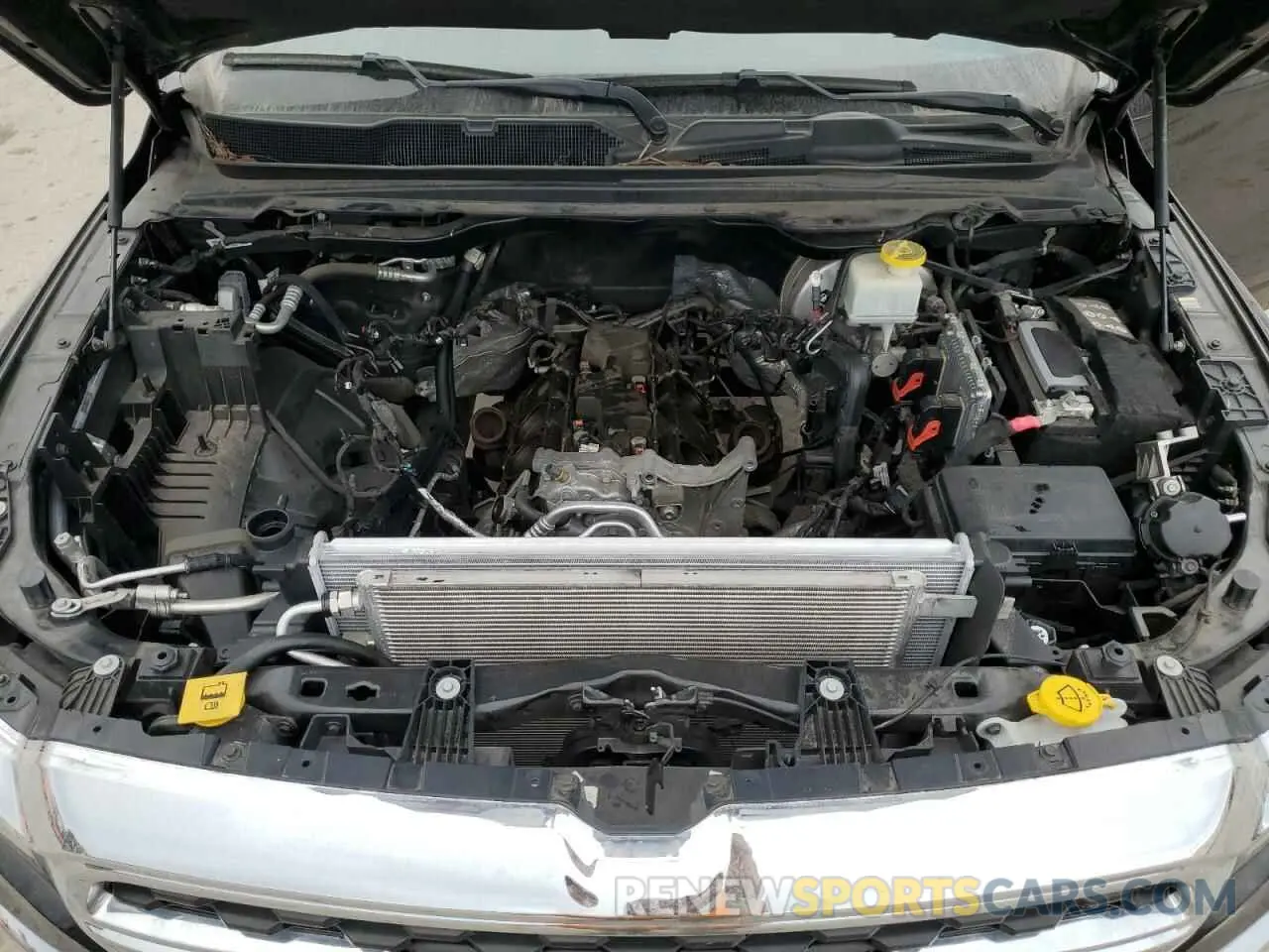 11 Photograph of a damaged car 1C6RREBT9NN354909 RAM 1500 2022