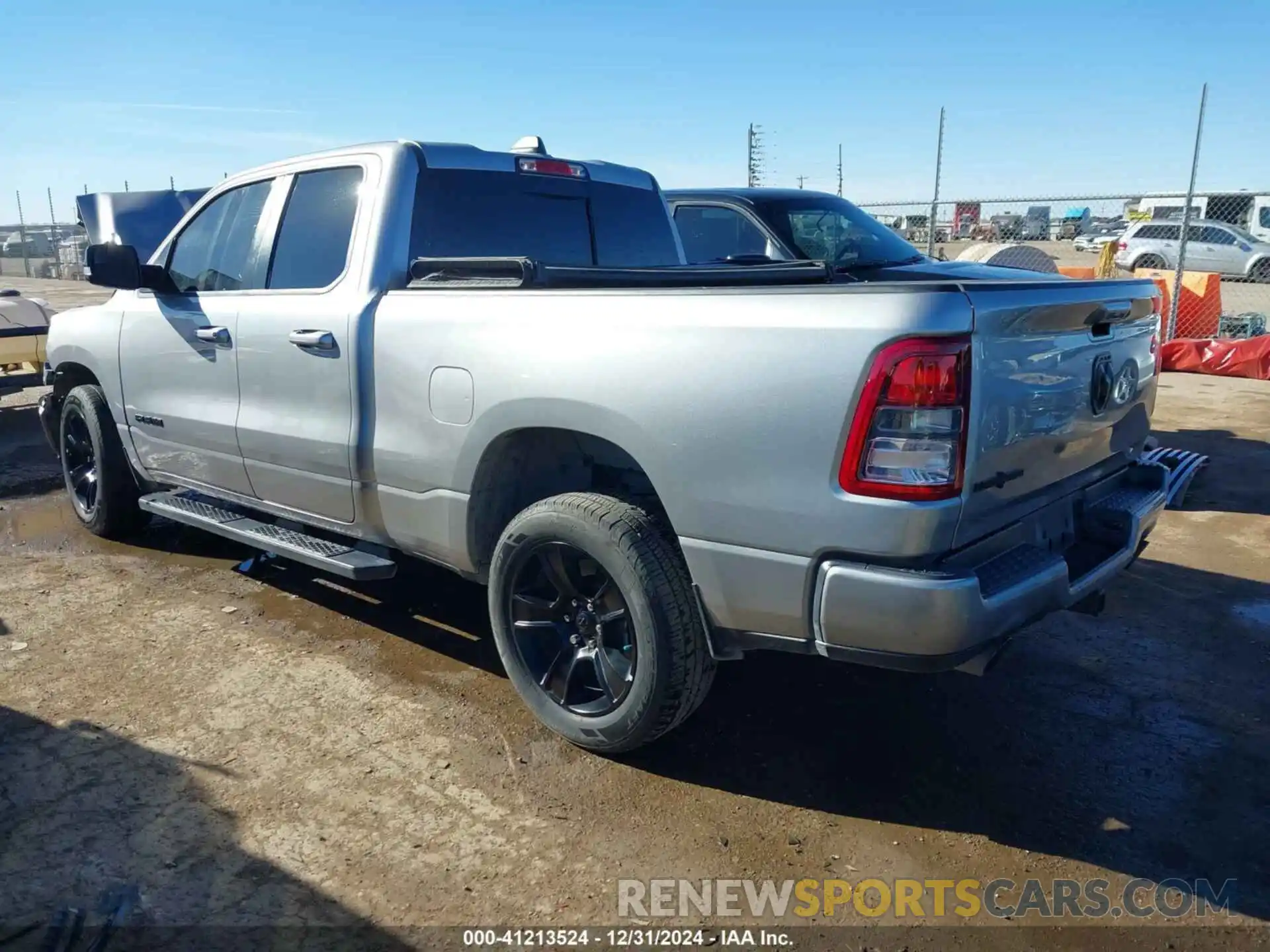 3 Photograph of a damaged car 1C6RREBTXNN126014 RAM 1500 2022