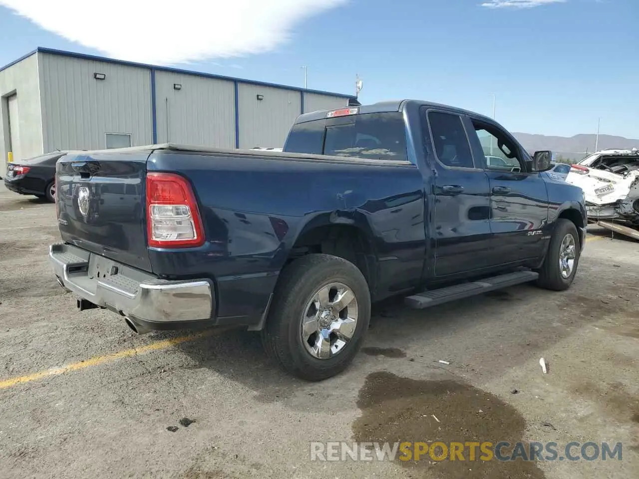 3 Photograph of a damaged car 1C6RREBTXNN254155 RAM 1500 2022