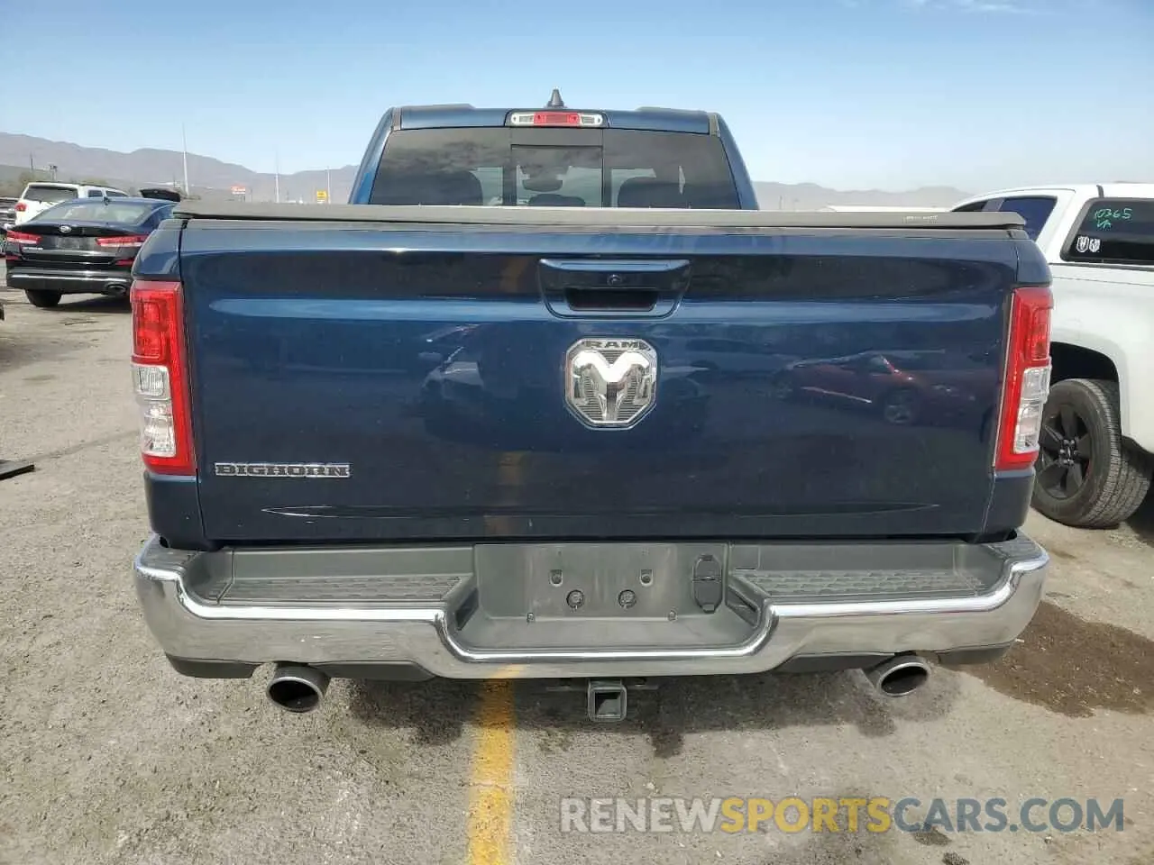 6 Photograph of a damaged car 1C6RREBTXNN254155 RAM 1500 2022