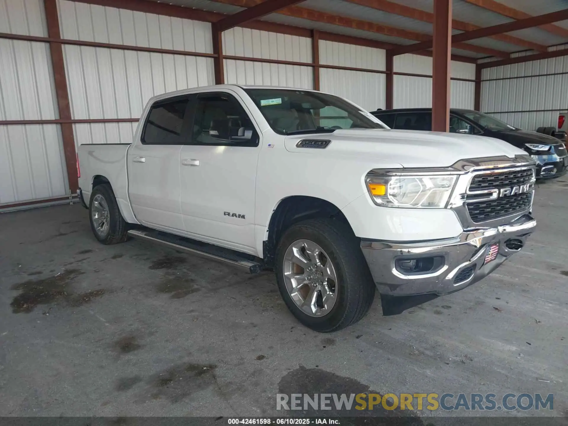 1 Photograph of a damaged car 1C6RREFG2NN446330 RAM 1500 2022
