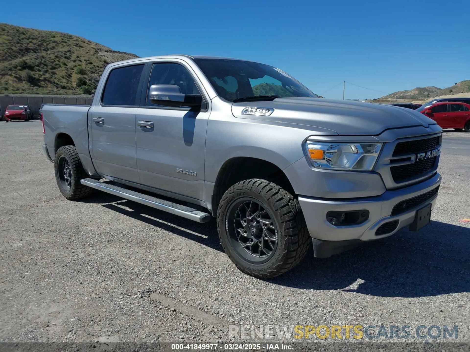 1 Photograph of a damaged car 1C6RREFM2NN479737 RAM 1500 2022