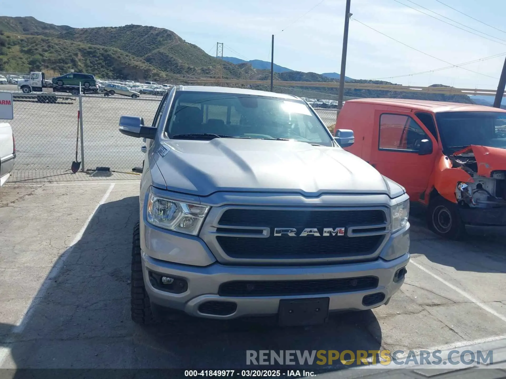 12 Photograph of a damaged car 1C6RREFM2NN479737 RAM 1500 2022