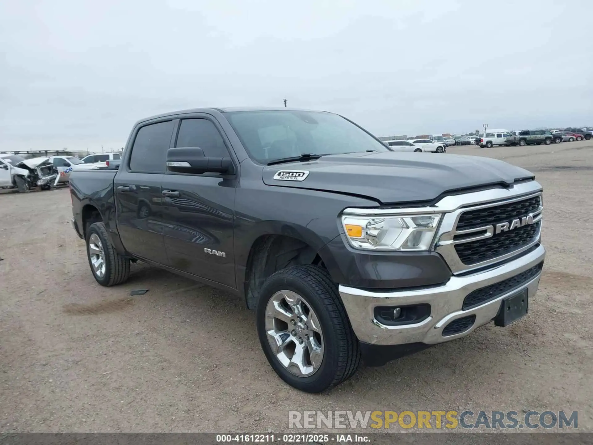 14 Photograph of a damaged car 1C6RREFT3NN372820 RAM 1500 2022