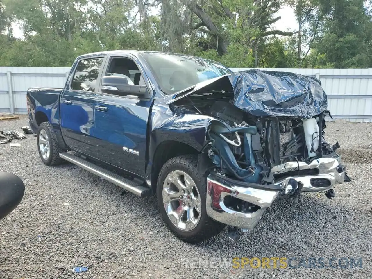 4 Photograph of a damaged car 1C6RREFT3NN431350 RAM 1500 2022