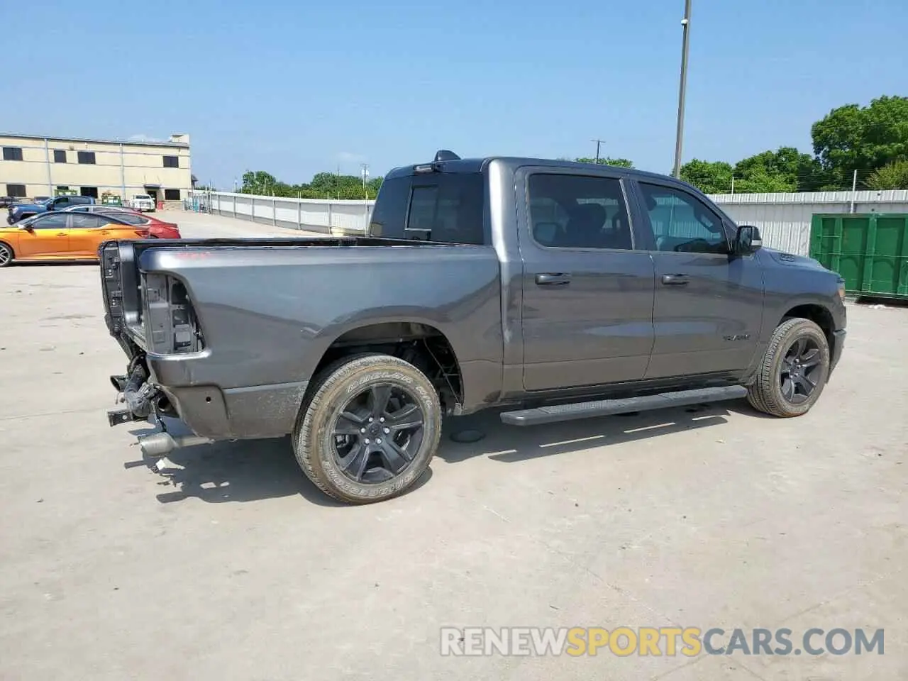 3 Photograph of a damaged car 1C6RREFTXNN113760 RAM 1500 2022