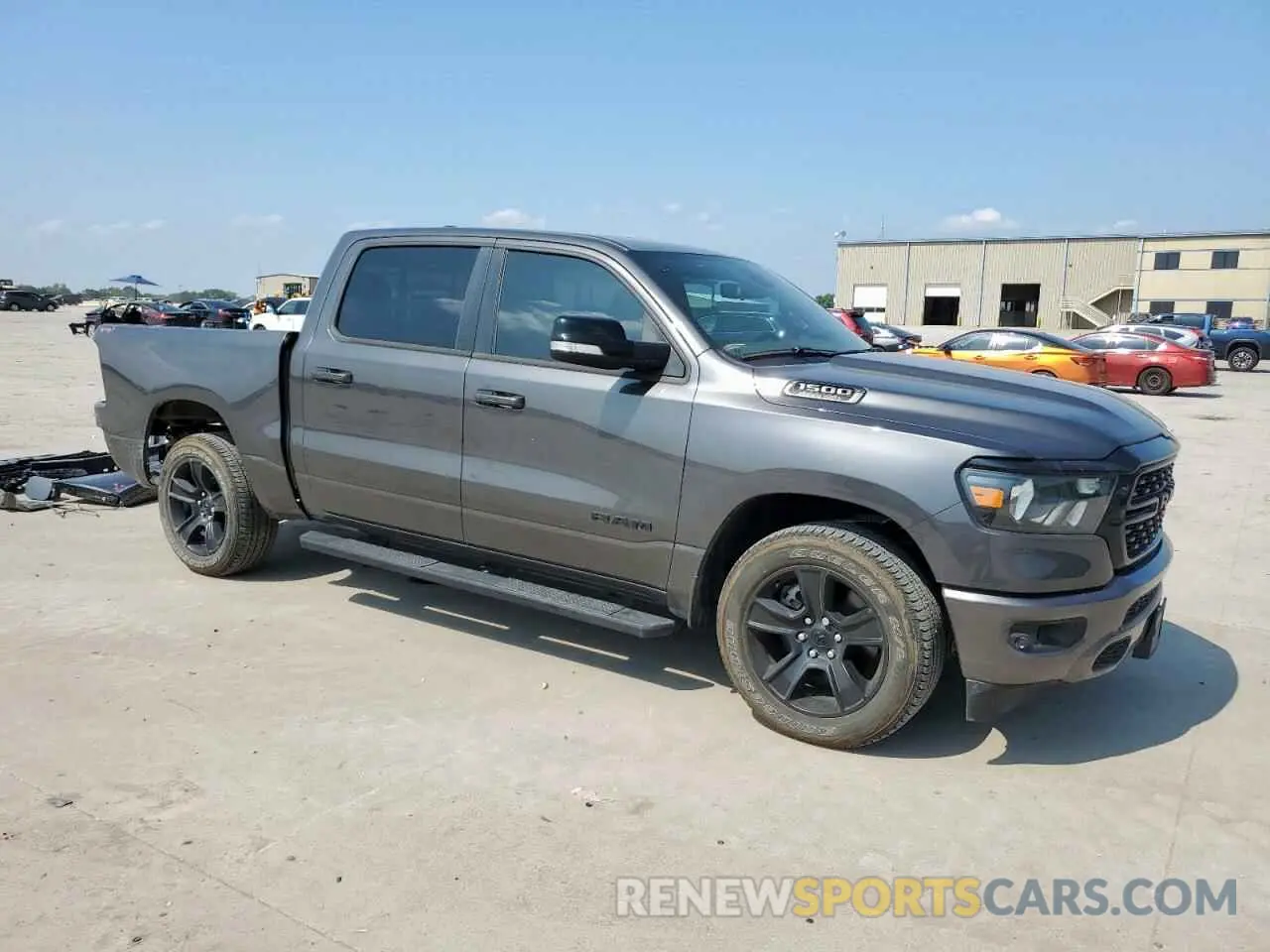 4 Photograph of a damaged car 1C6RREFTXNN113760 RAM 1500 2022
