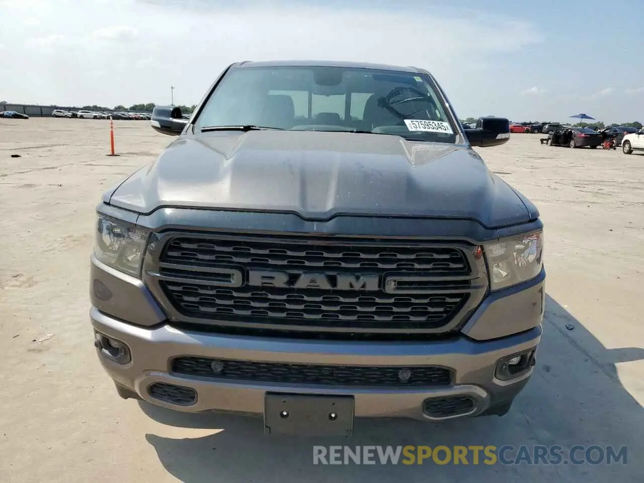 5 Photograph of a damaged car 1C6RREFTXNN113760 RAM 1500 2022