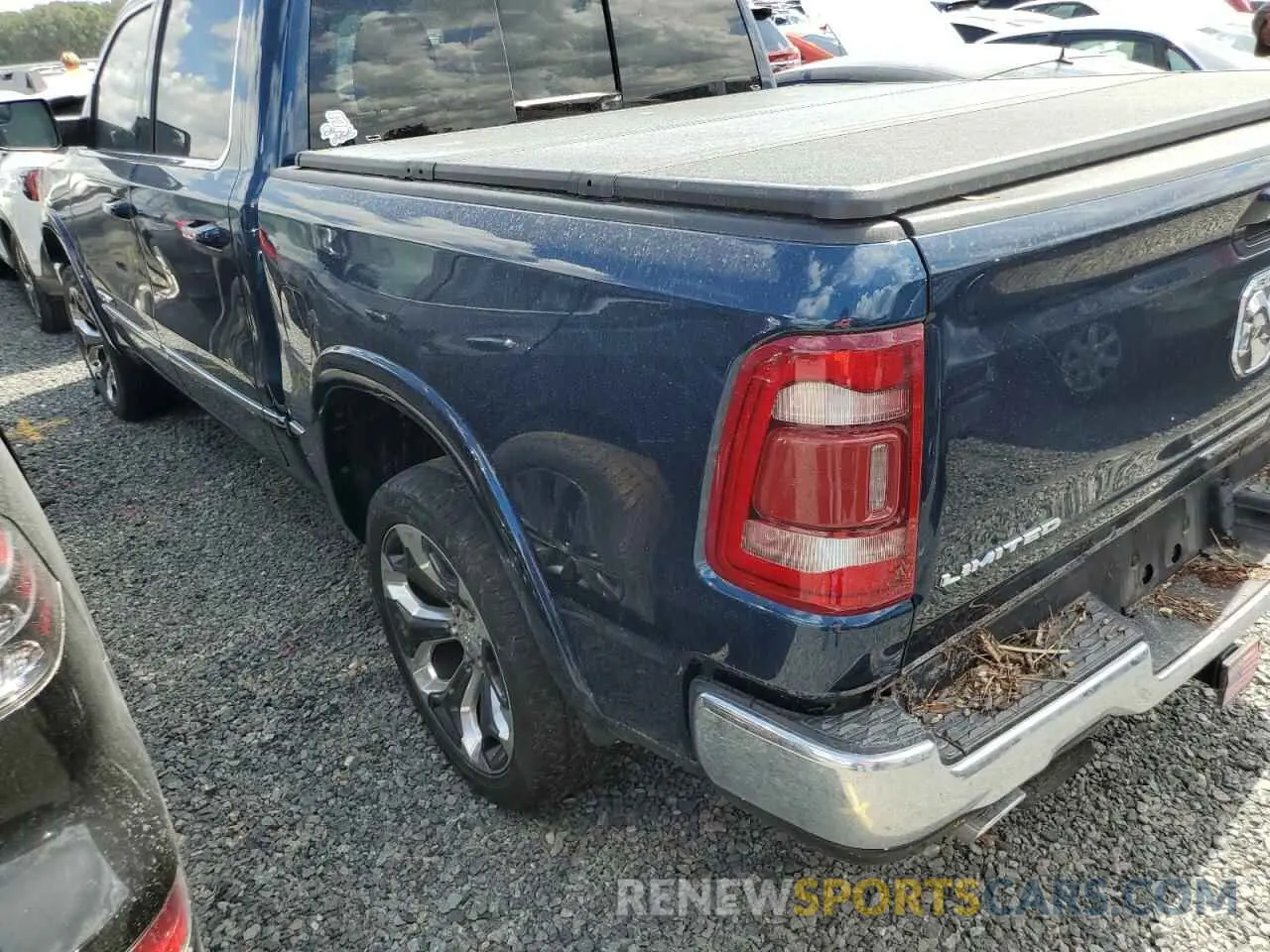 2 Photograph of a damaged car 1C6RREHT3NN358977 RAM 1500 2022