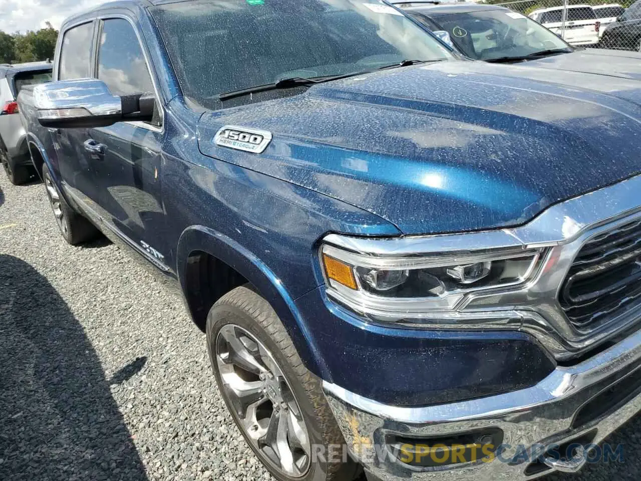 4 Photograph of a damaged car 1C6RREHT3NN358977 RAM 1500 2022