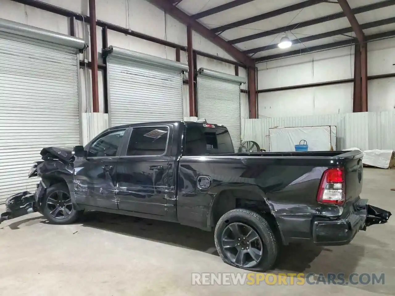 2 Photograph of a damaged car 1C6RREMT0NN393921 RAM 1500 2022