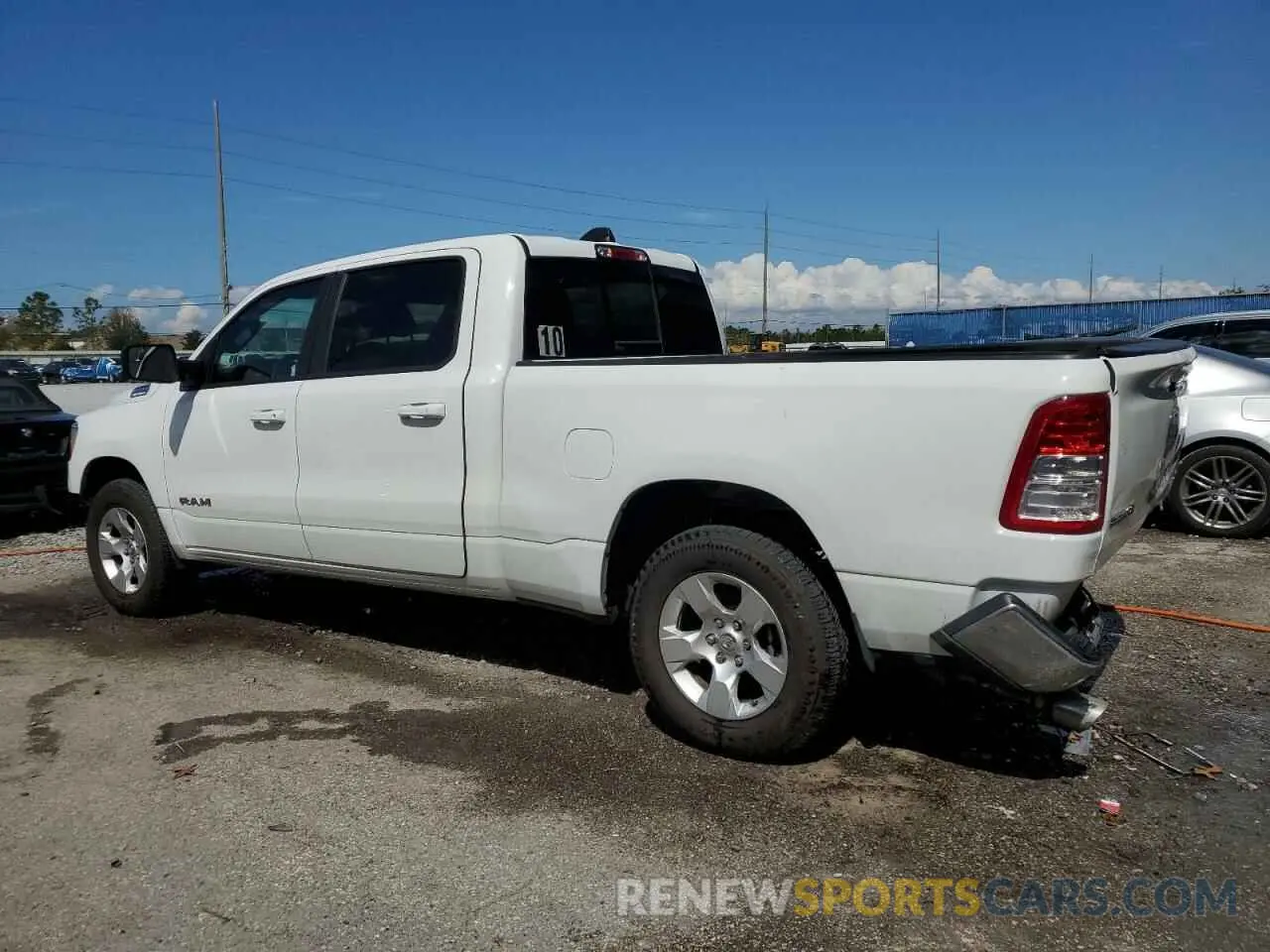 2 Photograph of a damaged car 1C6RREMT2NN480011 RAM 1500 2022