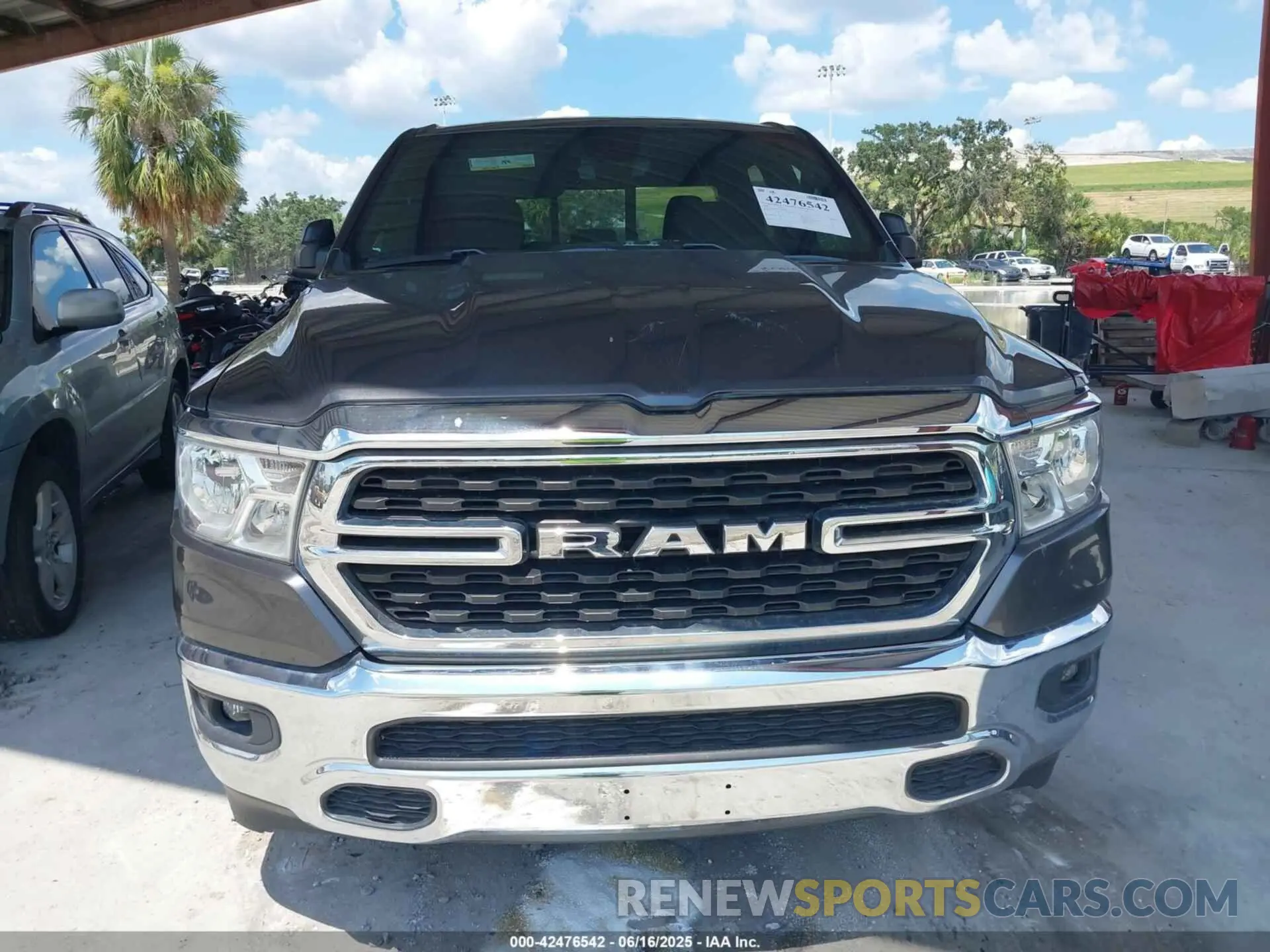 12 Photograph of a damaged car 1C6RREMT5NN190846 RAM 1500 2022