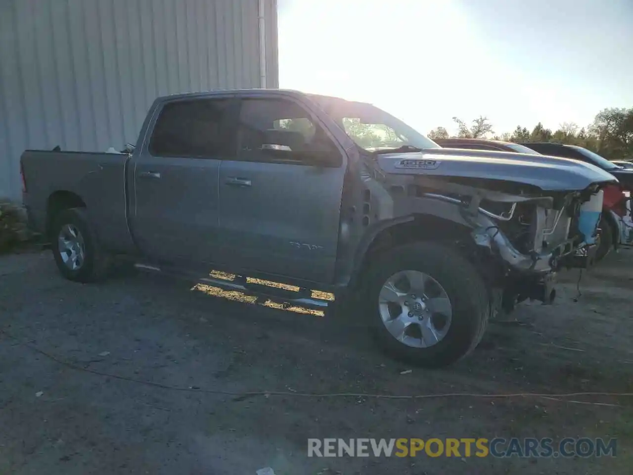 4 Photograph of a damaged car 1C6RREMT9NN276726 RAM 1500 2022