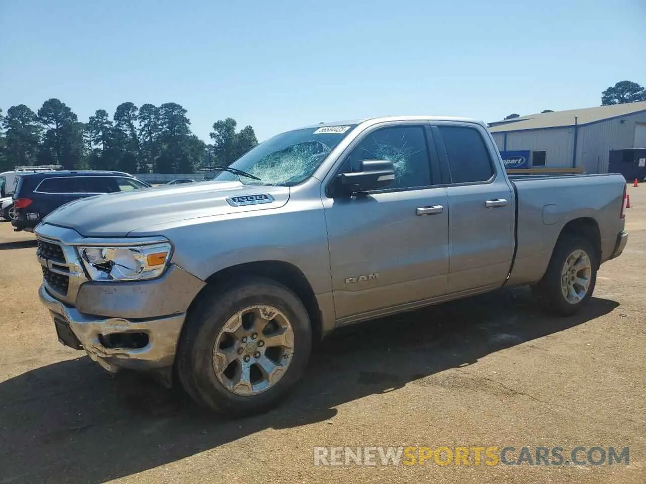 1 Photograph of a damaged car 1C6RRFBG4NN226893 RAM 1500 2022