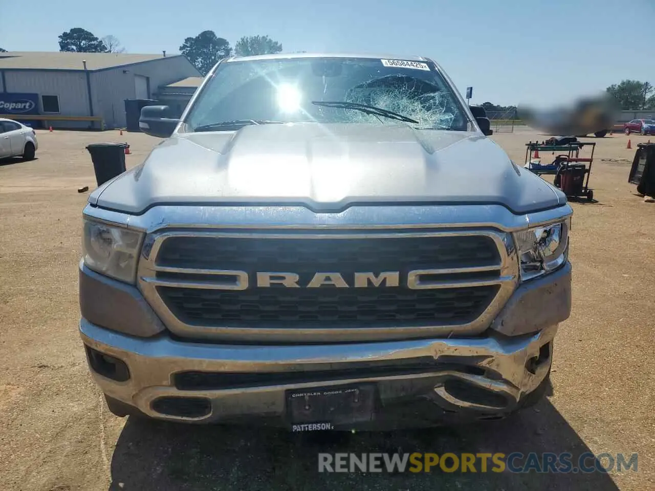 5 Photograph of a damaged car 1C6RRFBG4NN226893 RAM 1500 2022