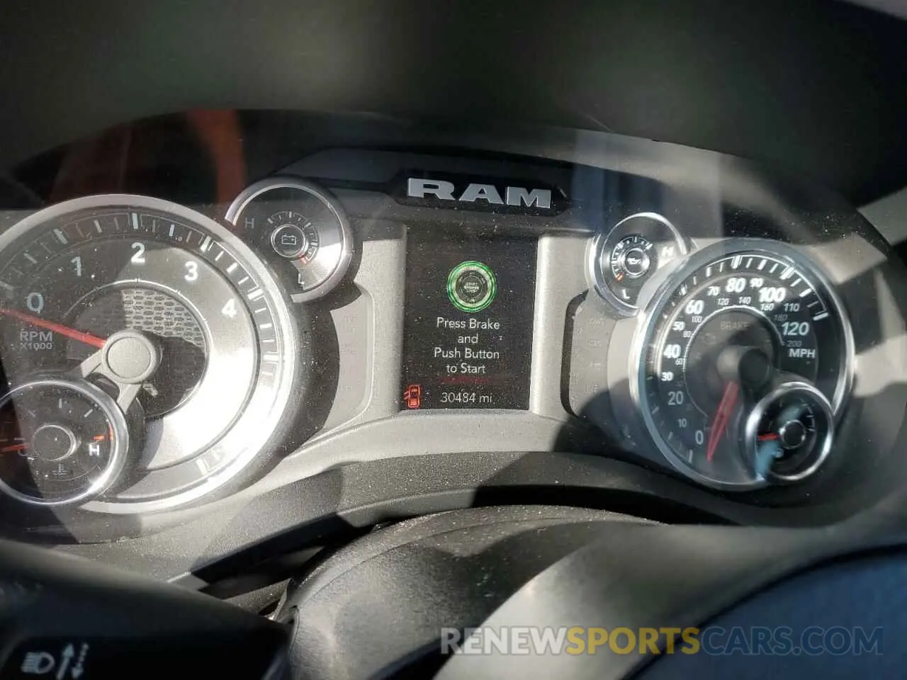 9 Photograph of a damaged car 1C6RRFBG6NN293365 RAM 1500 2022