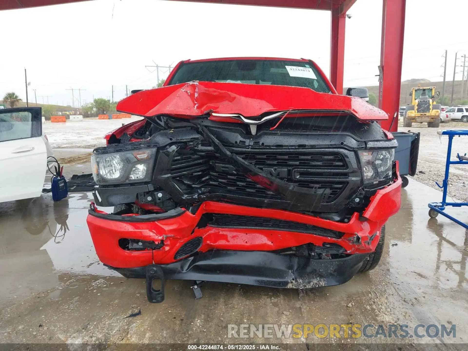 6 Photograph of a damaged car 1C6RRFBG7NN220702 RAM 1500 2022