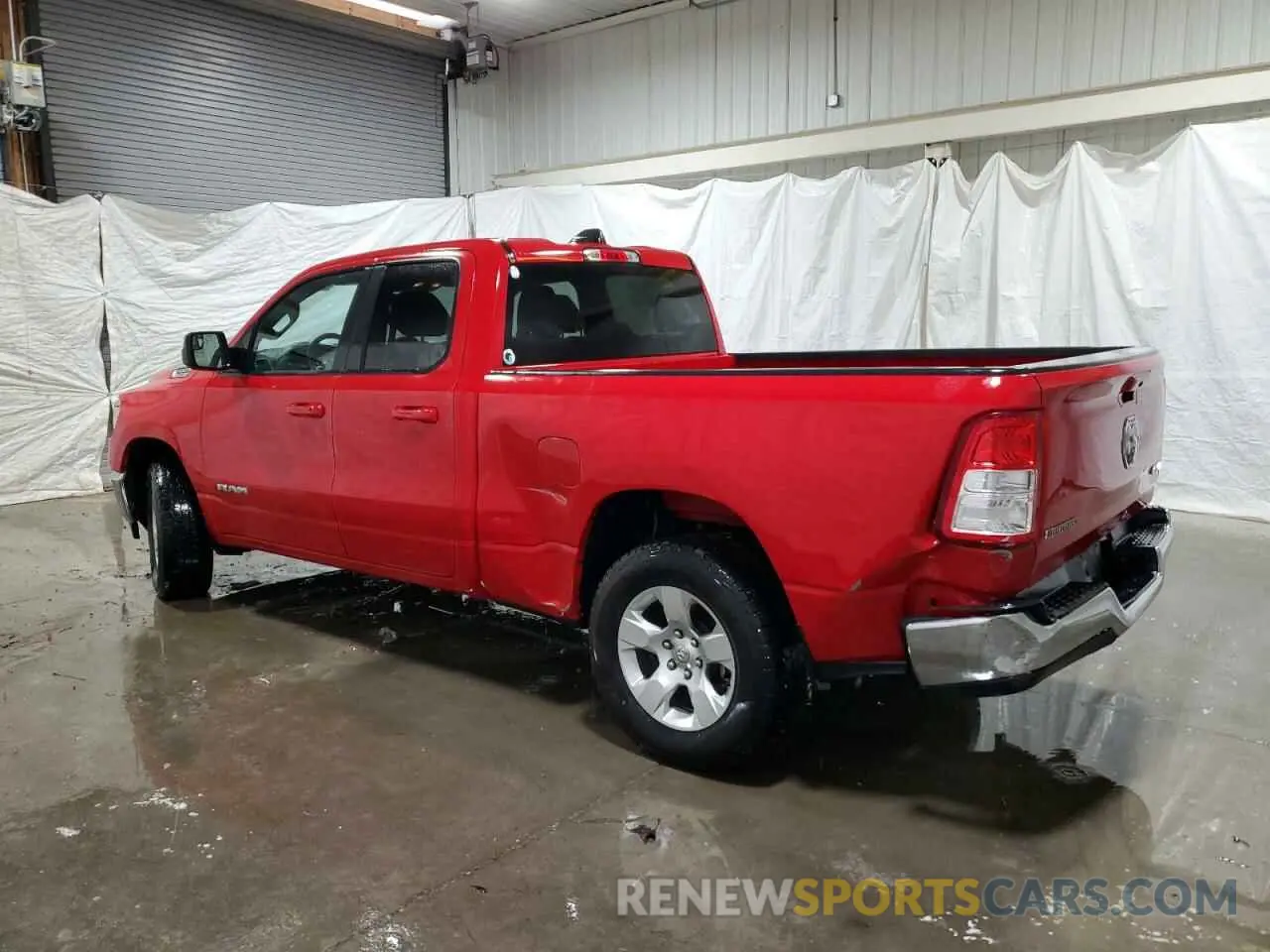 2 Photograph of a damaged car 1C6RRFBG7NN278731 RAM 1500 2022