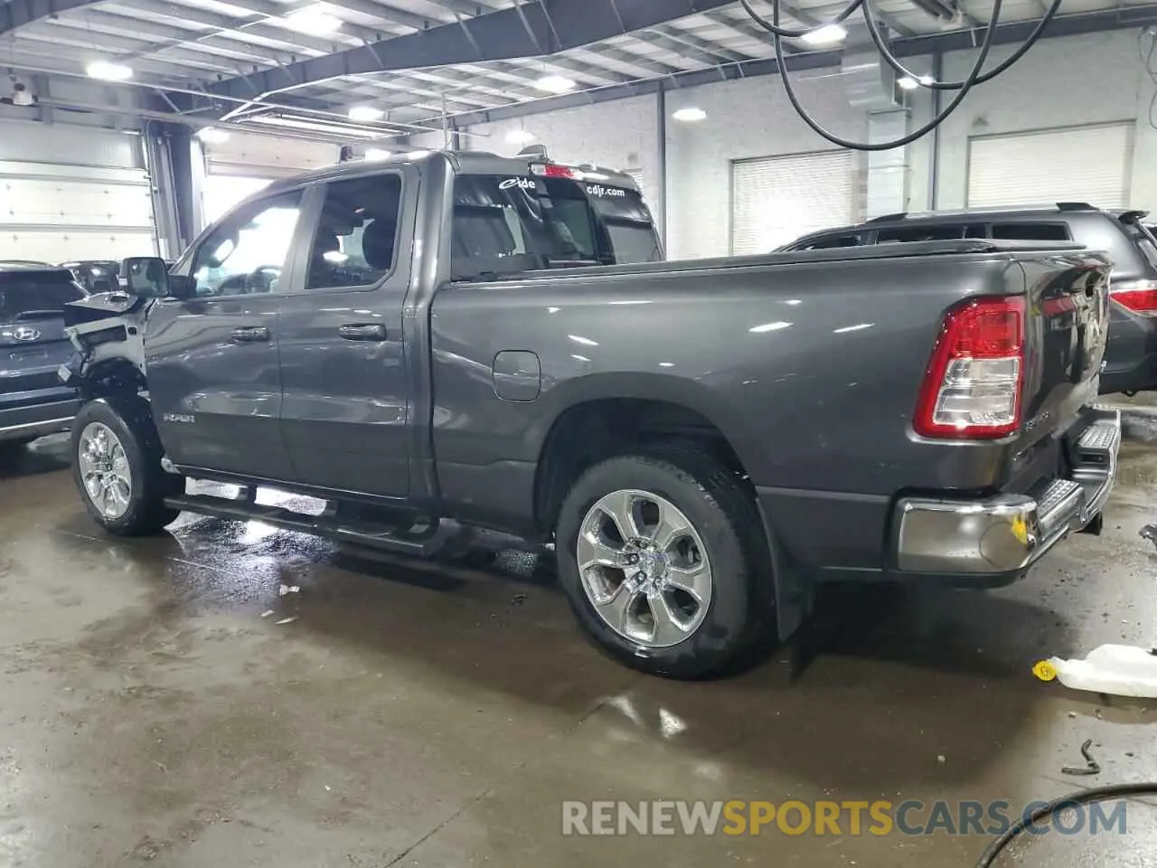 2 Photograph of a damaged car 1C6RRFBG8NN423503 RAM 1500 2022
