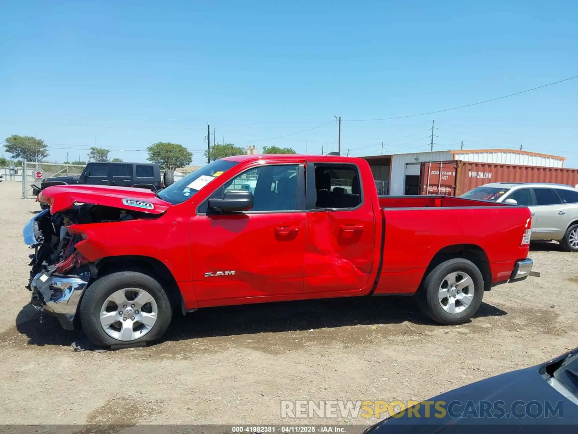 14 Photograph of a damaged car 1C6RRFBG9NN278777 RAM 1500 2022