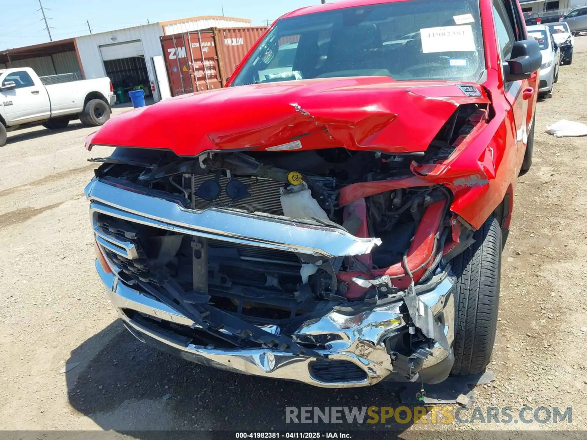 6 Photograph of a damaged car 1C6RRFBG9NN278777 RAM 1500 2022