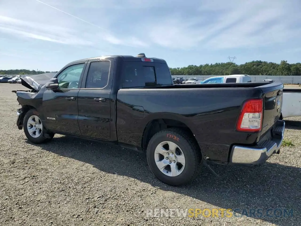2 Photograph of a damaged car 1C6RRFBG9NN453285 RAM 1500 2022