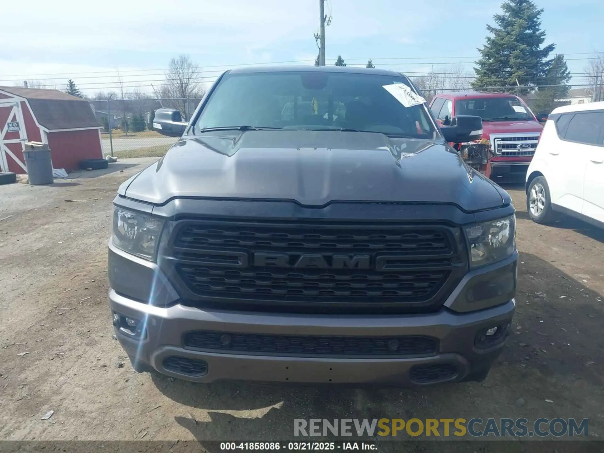 12 Photograph of a damaged car 1C6RRFFG0NN410013 RAM 1500 2022