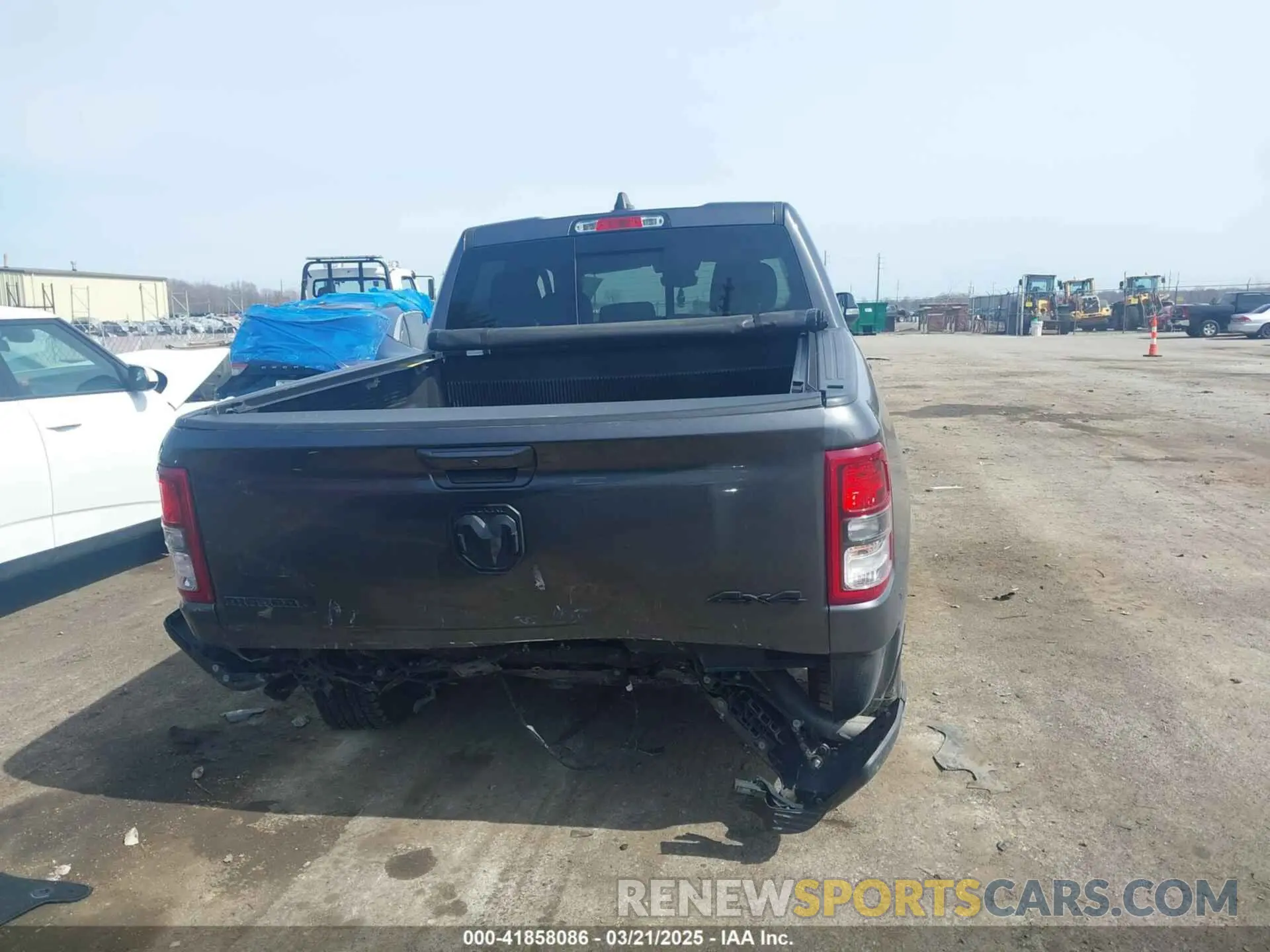 16 Photograph of a damaged car 1C6RRFFG0NN410013 RAM 1500 2022