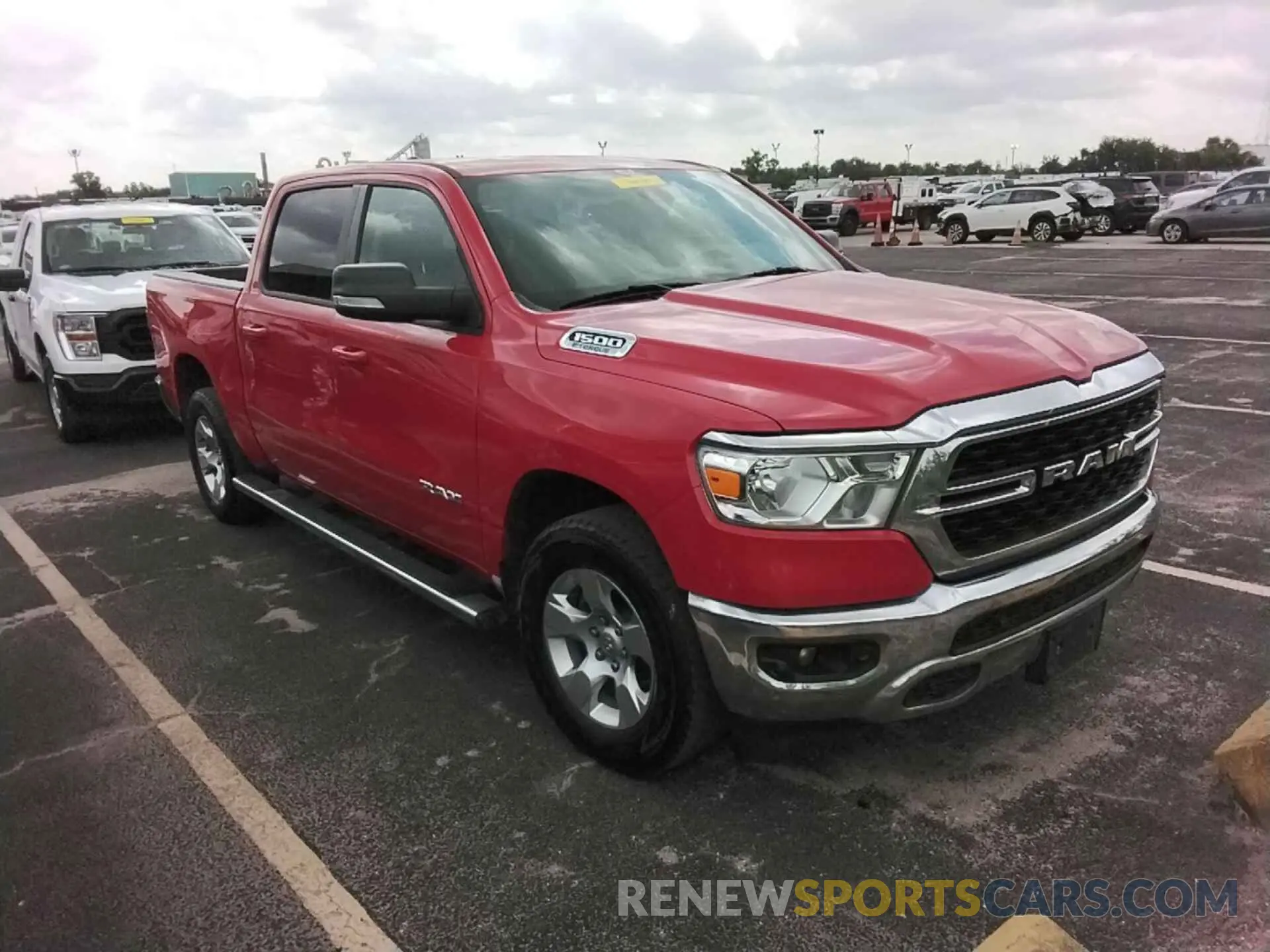 6 Photograph of a damaged car 1C6RRFFG2NN178997 RAM 1500 2022