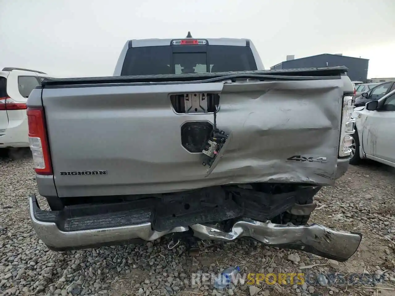 6 Photograph of a damaged car 1C6RRFFG2NN263516 RAM 1500 2022