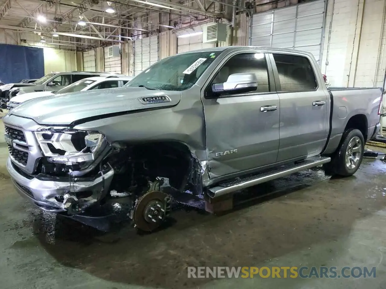 1 Photograph of a damaged car 1C6RRFFG2NN297441 RAM 1500 2022