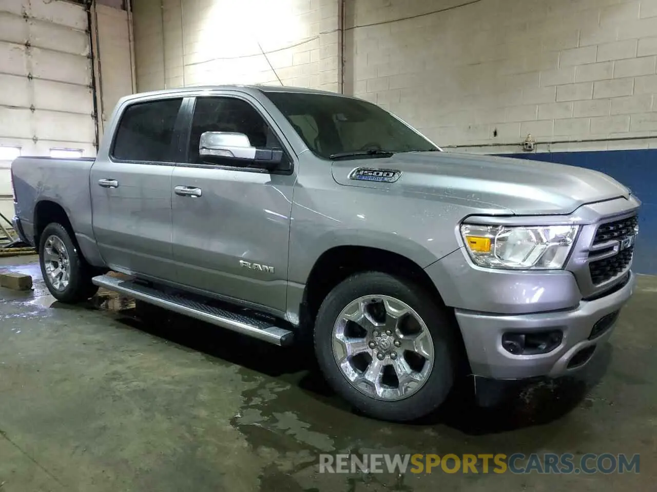 4 Photograph of a damaged car 1C6RRFFG2NN297441 RAM 1500 2022